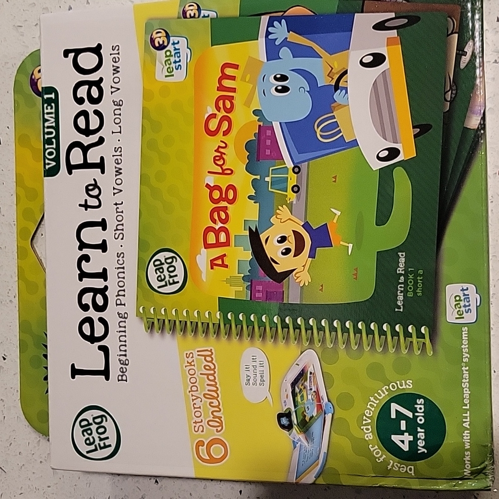 Leap Frog Learn to Read Volume 1 (6 books)